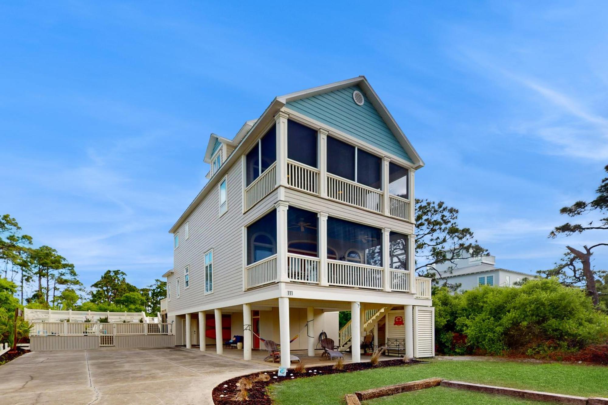 Salty Daze Villa Cape San Blas Exterior photo